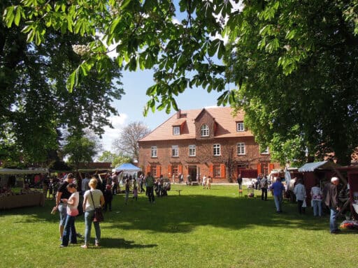 BiosphereElbeMarket at the Festuing Dömitz