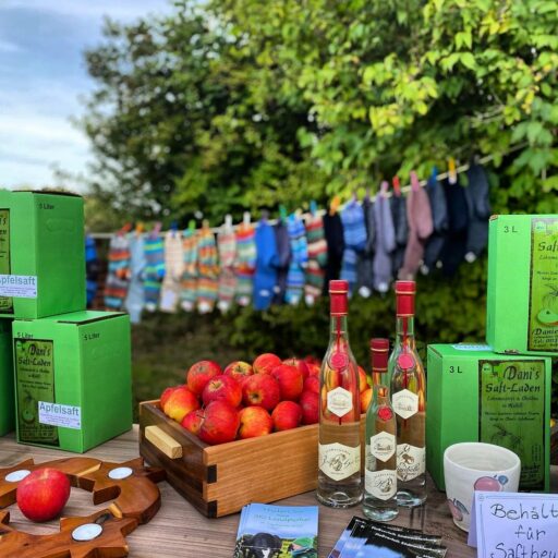 Regionale Produkte auf dem Hoffest und im Hofladen