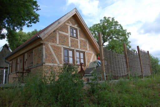 View of the vacation home from behind