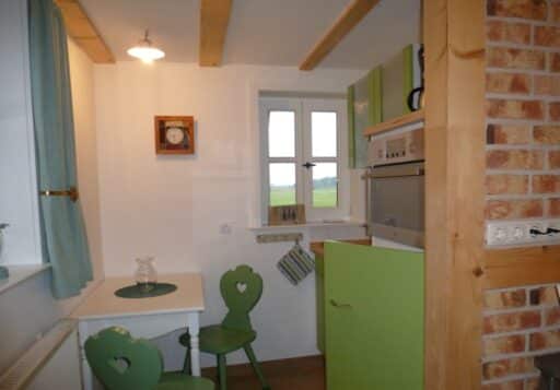 View into the kitchen