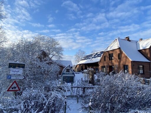 Winterlicher Hof Birkenkamp