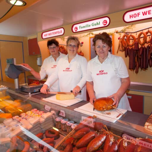 Unser Verkaufswagen ist in der Region unterwegs