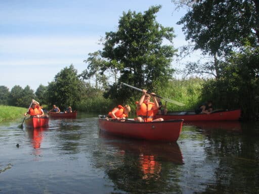 Water hiking on the region's streams and rivers