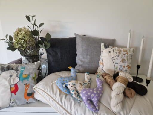 Aus dem feinen „Vlies der Götter“ - hochwertige Betten, Kissen, Garne und vieles mehr