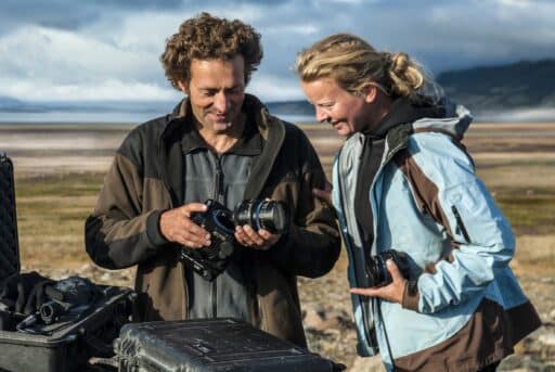 Vorbereitung für die nächsten Aufnahmen