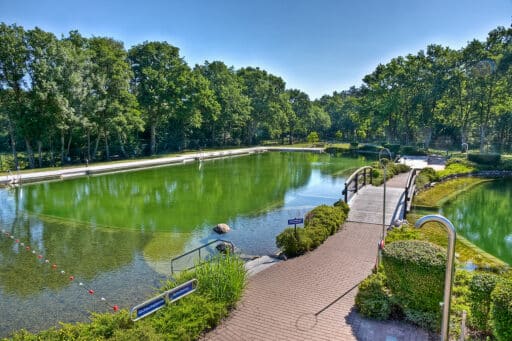 Schwimmteich im Natuerlebnisbad Boizenburg/Elbe