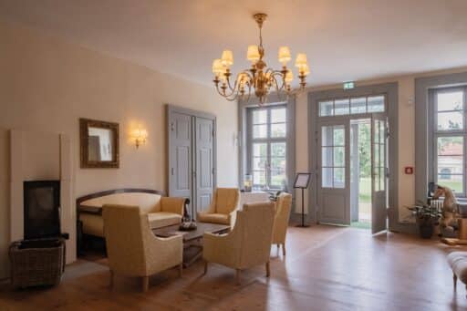 Freundlicher Eingangsbereich von Perter´s Resort