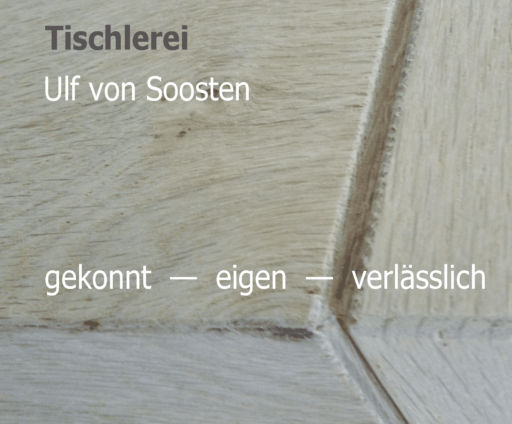 Logo of the von Soosten joinery