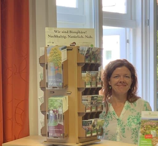 Die Leiterin der Tourist-Information Mandy Botzler