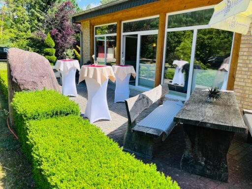 Auf der Terrasse