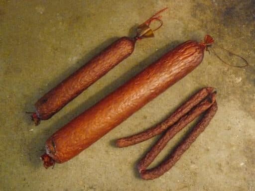 Ziegenwurst